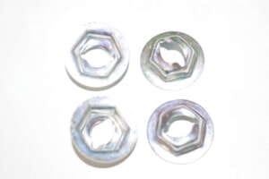 Møtrik 1/4". pk. à 4 stk.