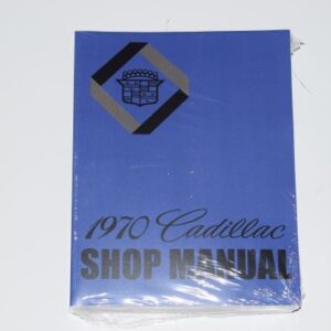 Shop manual 1970 Cadillac