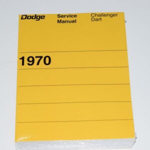 Service manual 1970 Dodge