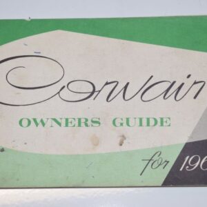 Instruktionsbog 1962 Chevrolet