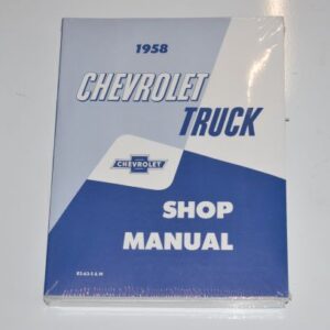 Reparationsmanual 1958 Chevrolet truck