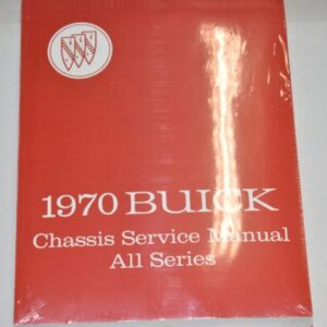 Reparationsmanual 1970 Buick