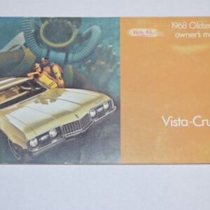 Instruktionsbog 1968 Oldsmobile Vista Cruiser