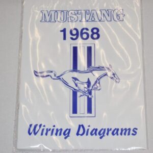 Ledningsdiagram 1968 Ford Mustang