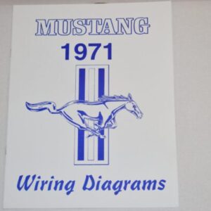 Ledningsdiagram 1971 Ford Mustang