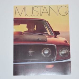 Salgsbrochure 1969 Ford Mustang