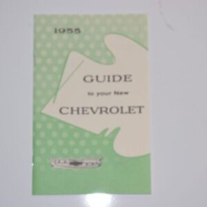 Instruktionsbog 1955 Chevrolet