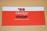 Instruktionsbog 1970 Charger