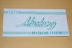 Instruktionsbog 1970 Mustang
