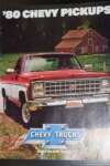 Salgsbrochure 1980 Chevy pickup