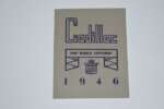 Supplement 1946 Cadillac manual