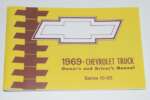 Instruktionsbog Chevrolet 1969