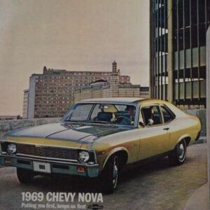 Salgsbrochure Chevrolet 1969