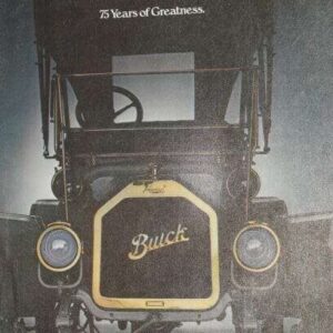 Salgsbrochure 1978 Buick