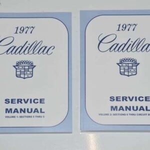 Reparationsmanual Cadillac 1977