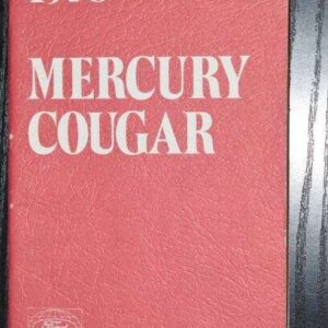 Instruktionsbog Mercury 1978