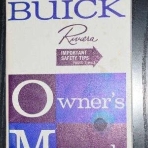 Instruktionsbog Buick 1967