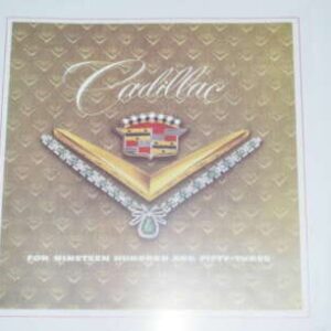 Salgsbrochure Cadillac 1954