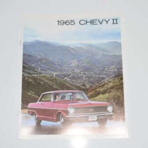 Salgsbrochure Chevrolet 1965