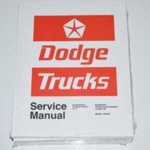 Reparationsmanual Dodge 1973
