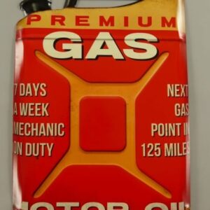 Skilt Premium Gas (36x48 cm.)