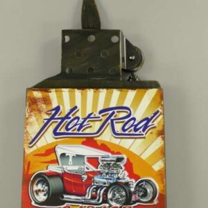Skilt. Lighter Hot Rod (30x55 cm.)