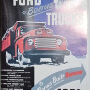 Salgsbrochure Ford 1950