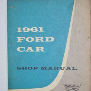 Reparationsmanual Ford 1961