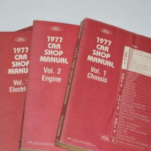 Reparationsmanual 1977 (5 bind)