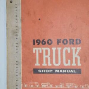 Reparationsmanual Ford 1960