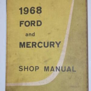 Reparationsmanual Ford 1968