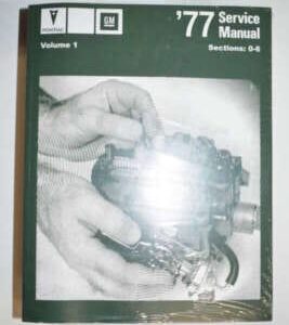 Shopmanual Pontiac 1977