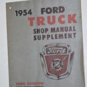 Reparationsmanual Ford 1954