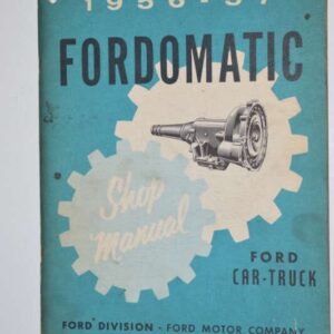Reparationsmanual Ford 1956-57