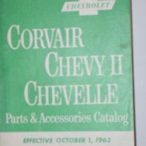 Reservedelskatalog Chevrolet 1964