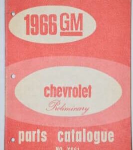 Reservedelskatalog Chevrolet 1966