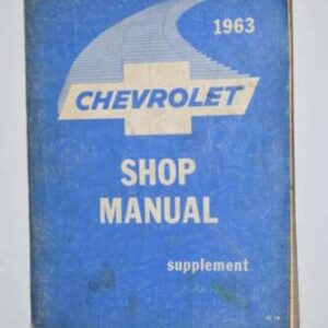 Reparationsmanual Chevrolet 1963