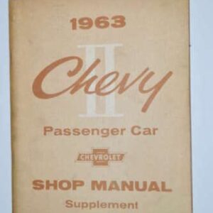 Reparationsmanual Chevrolet 1963