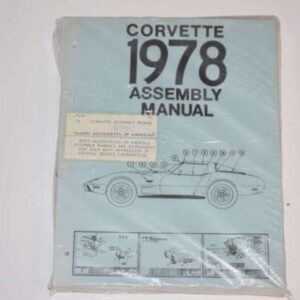 Reparationsmanual Chevrolet 1978