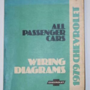Ledningsdiagrammer Chevrolet 1980
