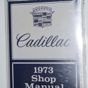 Reparationsmanual Cadillac 1973