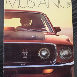 Ford Mustang 1969 salgsbrochure