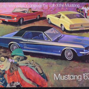 Ford Mustang 1967 salgsbrochure