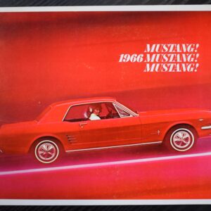 Ford Mustang 1966 salgsbrochure