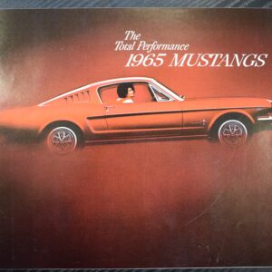 Ford Mustang 1965 salgsbrochure