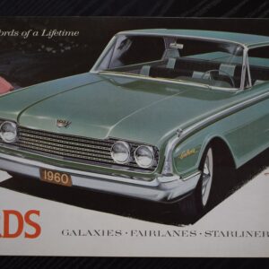 Ford 1960 salgsbrochure