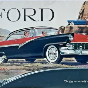 Salgsbrochure 1956 Ford Thunderbird