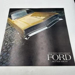 Salgsbrochure 1968 Ford Fullsize