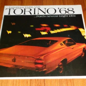 Salgsbrochure 1968 FORD Torino/Fairlane