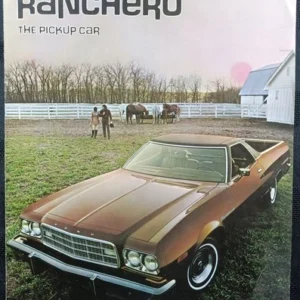 Salgsbrochure 1973 Ford Ranchero